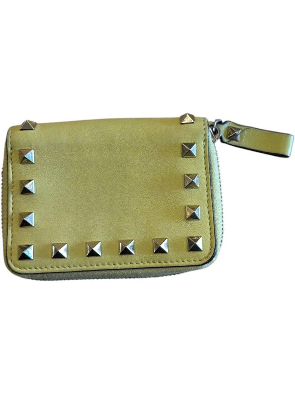 677152CR C1 Valentino Wallet Yellow Leather
